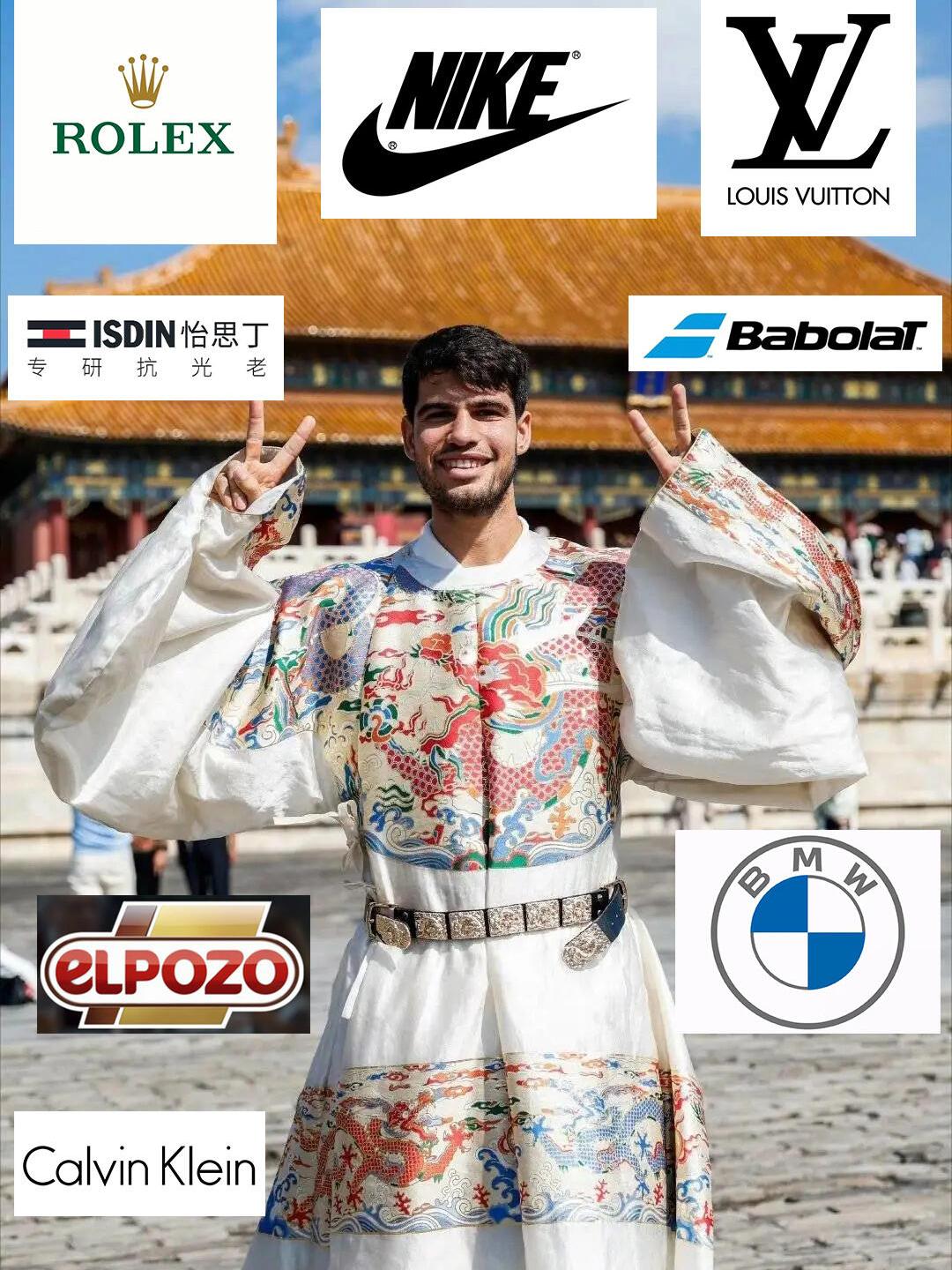 广告合作签约，球员成为品牌代言人